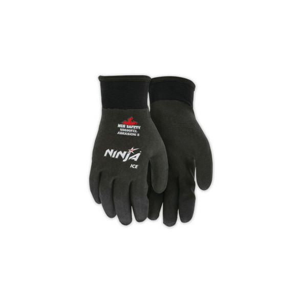 Ninja® Ice HPT® Fully Coated Insulated Work Gloves, 2X-Large, Black