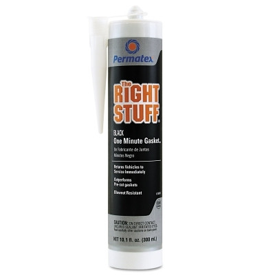 The Right Stuff® Gasket Maker, 10.1 oz Cartridge, Black