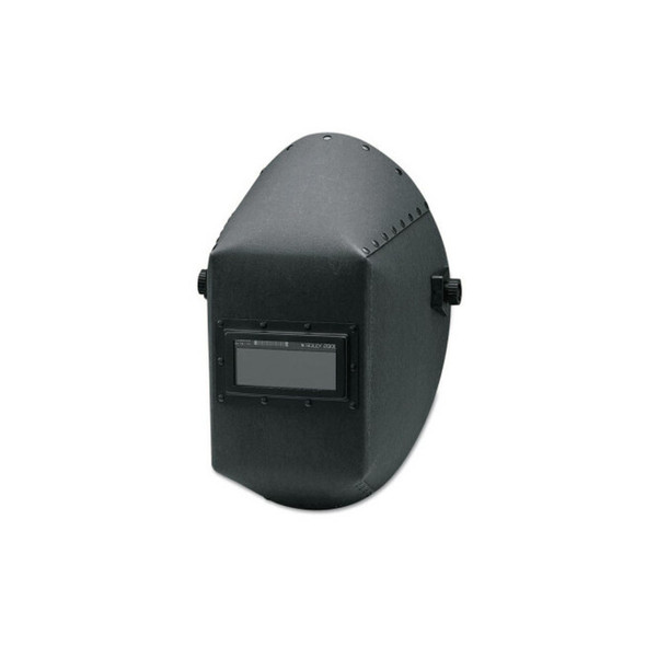 WH20 411P Fiber Shell Welding Helmet, SH10, Black, 411P, Fixed Front, 2 in x 4-1/4 in WH20 411P Fiber Shell Welding Helmet, SH10, Black, 411P, Fixed Front, 2 in x 4-1/4 in