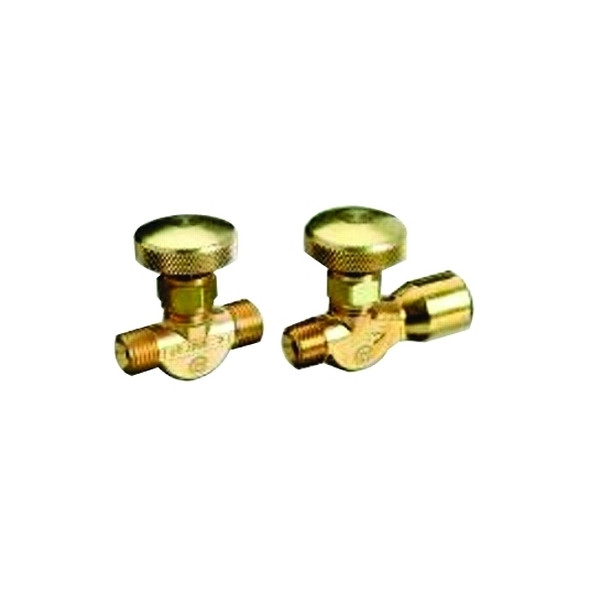 Brass Body Valve for Non-Corrosive Gases, 3000 psig, Inlet 1/4 in NPT (F), Outlet 1/4 in NPT (F)