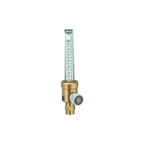 RWS Series Industrial Station Drop Flowmeter, Nitrogen, 0 to 100 SCFH, 1/8 in NPT F, 50 psig Inlet