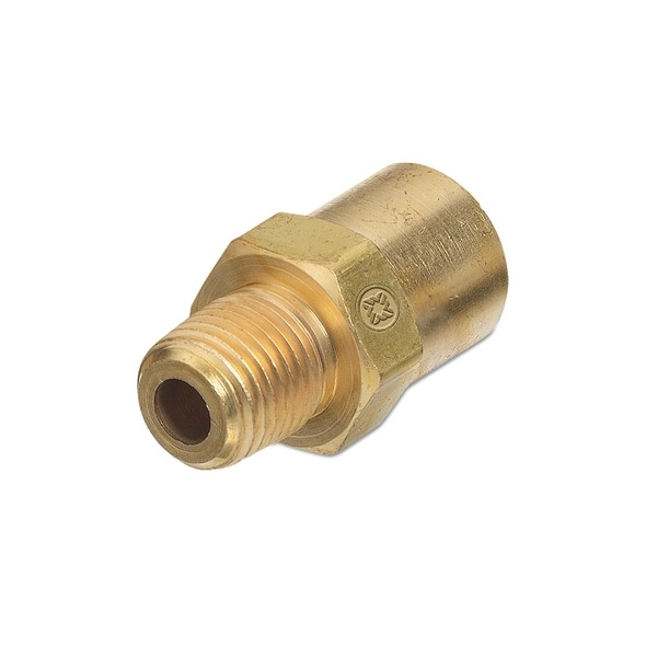 Inert Arc Adaptor, 200 PSIG, Brass, B-Size, 1/4 in (NPT), Water