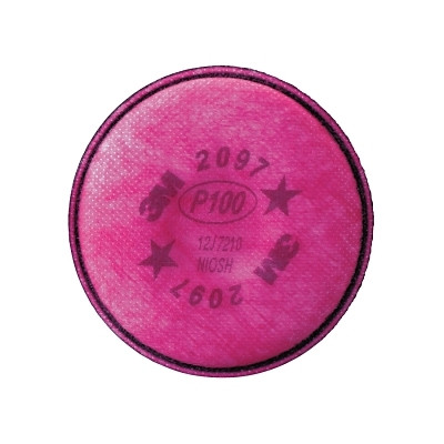 2000 Series Particulate Filter, P100, Nuisance Level Organic Vapor, Magenta