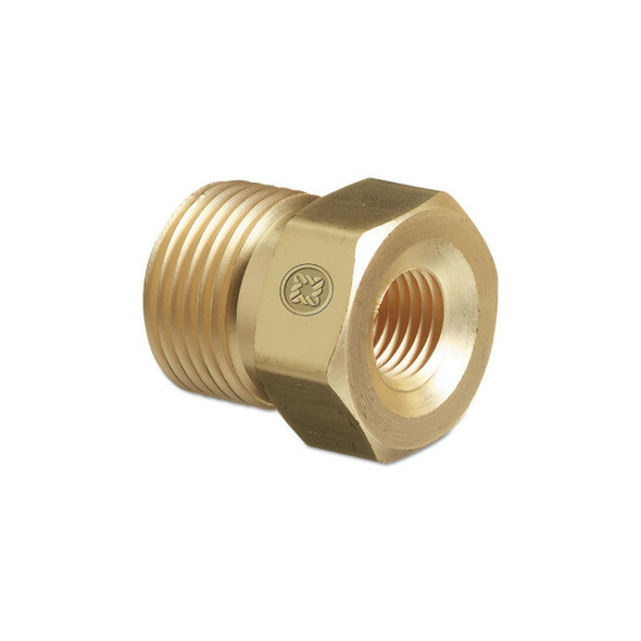 Regulator Inlet Nut, Carbon Dioxide (CO2), Brass, CGA-320