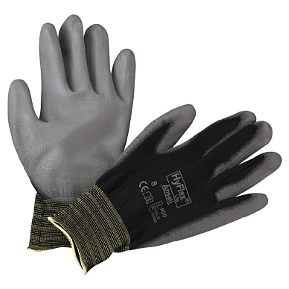 11-600 Palm-Coated Gloves, Size 8, Black 11-600 Palm-Coated Gloves, Size 8, Black