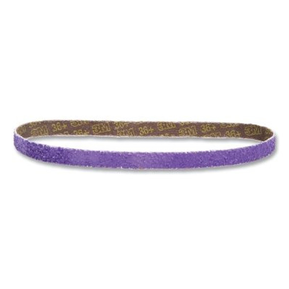 Cubitron™ II 786F File Belt, 18 in L, 1/2 in W, 36+ Grit, Purple Cubitron™ II 786F File Belt, 18 in L, 1/2 in W, 36+ Grit, Purple