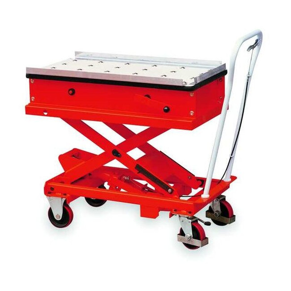 Dayton Scissor Lift Table, 2200 lb. Cap, 20"W, 40"L 2MPP8