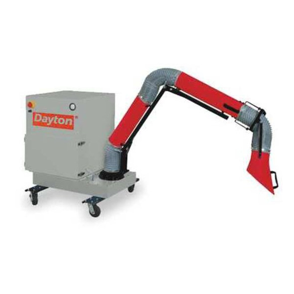 Dayton Industrial Air Cleaner,Air Flow 1000 CFM 2HNT2