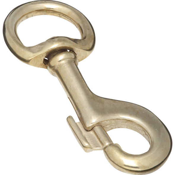 National Hardware 1-1/4 In. x 5 In. Bronze Bolt Swivel Round Eye Snap N258-608