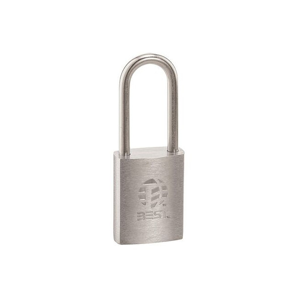 Dormakaba Padlock, Coreless, Long Shackle, Steel Shackle 21B772L