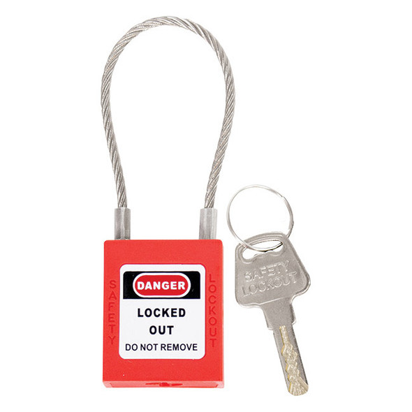 TruForce™ Cable Safety Padlock