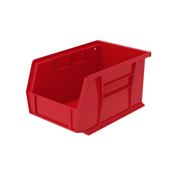 Akro-Mils® AkroBins® Standard Storage Bin, 9 1/4"L x 5"H x 6"W, Red, 1/Each