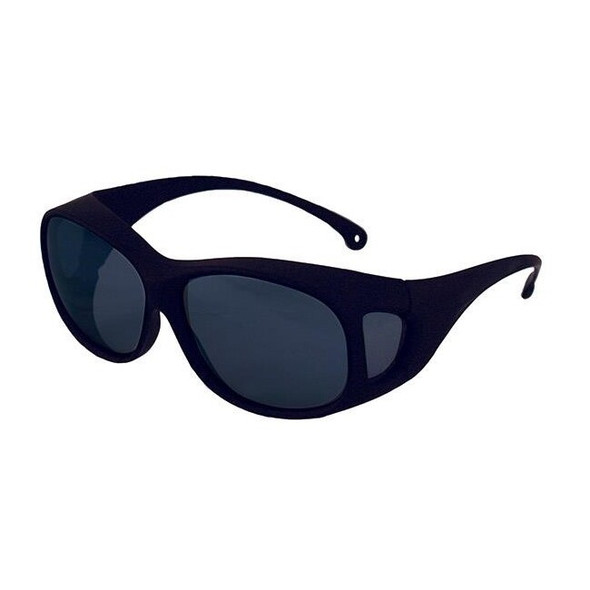 KleenGuard™ V50 OTG* Eyewear, Black Frame, Smoke Mirror Anti-Fog Lens, 1/Each