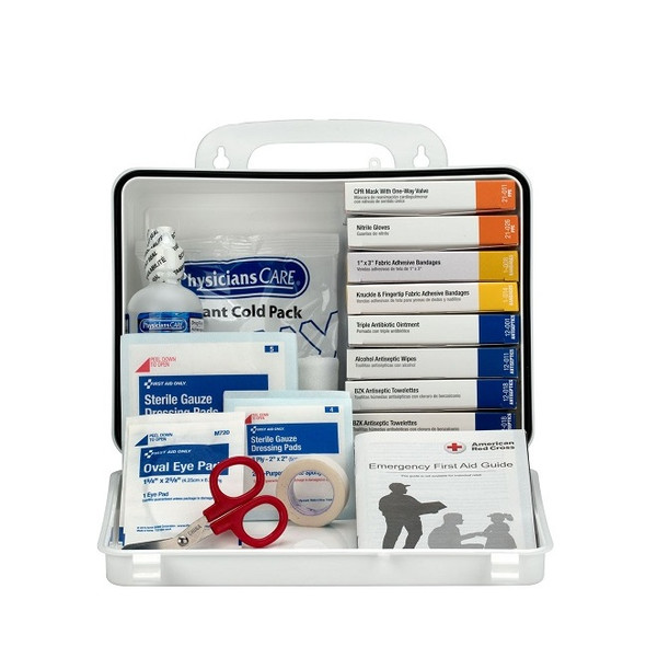16-Unit Trucker’s Weatherproof First Aid Kit