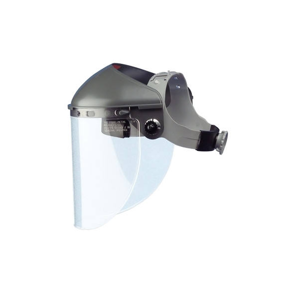 High Performance® Hard Hat Faceshield Headgear, 4 in Crown, 3C Ratchet