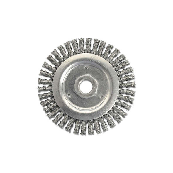 Dually® Stringer Bead Wheel, 4-1/2 in dia x 3/16 in Face W x 5/8 in-11 UNC x 0.020 in, 15000 RPM, 1 EA/EA