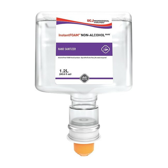 Deb Hand Sanitizer,Foam,Non-Alcohol,PK3 AFS120TF