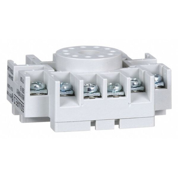 Schneider Electric Relay Scket,Standrd,Octal,11 Pin,2.37" L 8501NR61