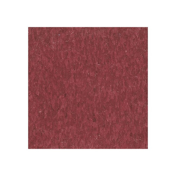 Armstrong Vinyl Floor Tiles,12"W,Pomegranate Red 51814031