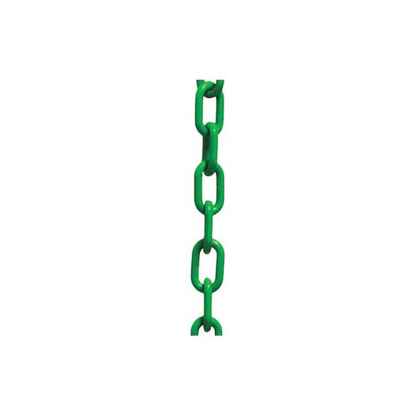 Mr. Chain Plastic Chain,2" x 100 ft.,Green 50004-100