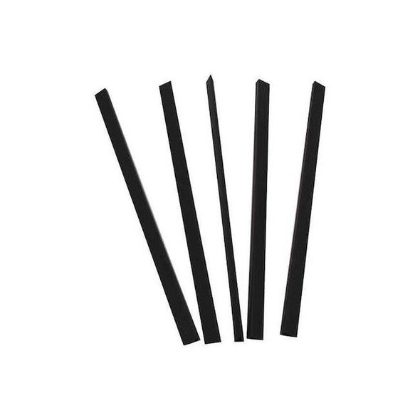 C-Line Products 1/4" x 11" Black Binding Bars Only, 100/BX 34441