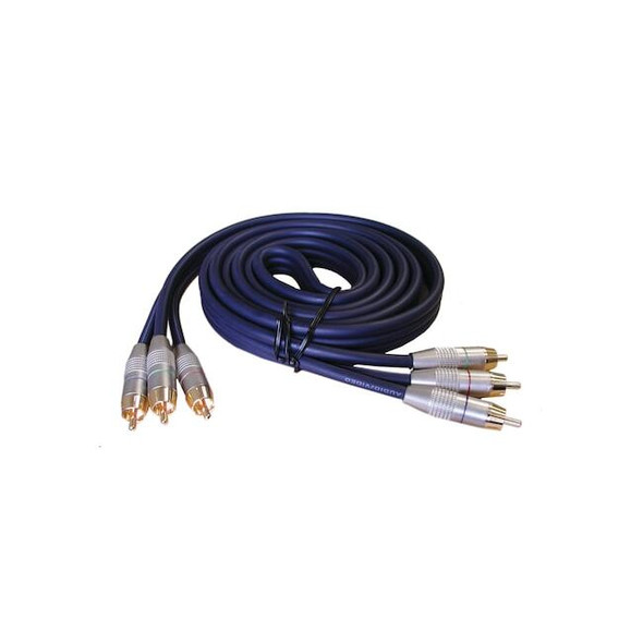 Test Products Intl RCA Audio/Video Cable,3 Wire Assembly HPAVCC3
