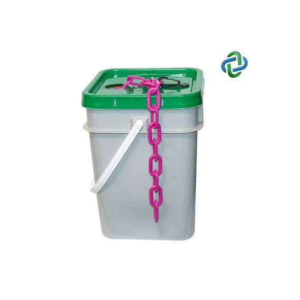 Mr. Chain Magenta Plastic Chain Pail 1.5"(#6,38 m 30018-P