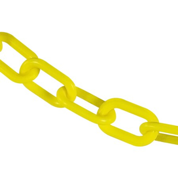 Mr. Chain Heavy Duty,Yellow Plastic Chain 2"x300 51002-300 Mr. Chain Heavy Duty,Yellow Plastic Chain 2"x300 51002-300