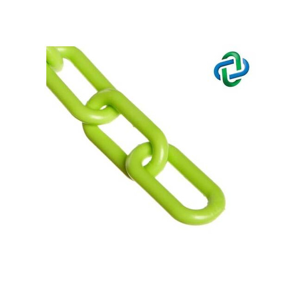 Mr. Chain Safety Green Plastic Chain 4"(#12,102 m 40014-100