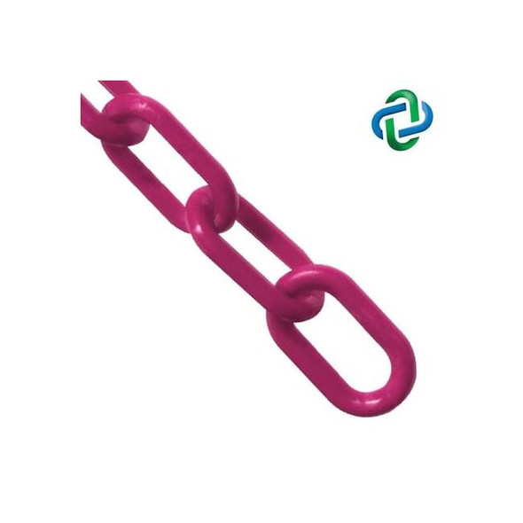 Mr. Chain Magenta Plastic Chain 4"(#12,102 mm)x1 40018-100