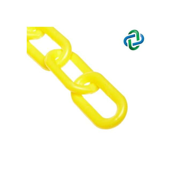 Mr. Chain Yellow Plastic Chain .75"(#3,19 mm)x10 00002-100