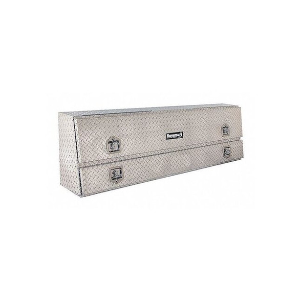 21x13x72 Inch Diamond Tread Aluminum Pick-Up Truck Contractor With Lower Door