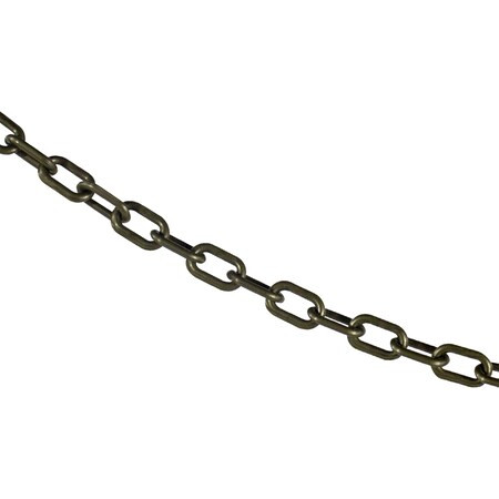 Mr. Chain 3/4" x 25' Khaki Gold Plastic Safety Chain 00007-25