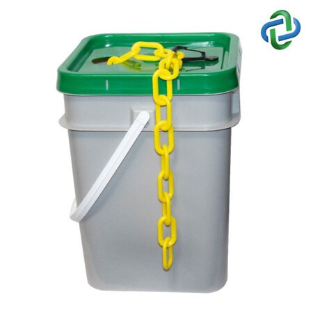 Mr. Chain Yellow Plastic Chain Pail 3"(#10,76 mm 80002-P