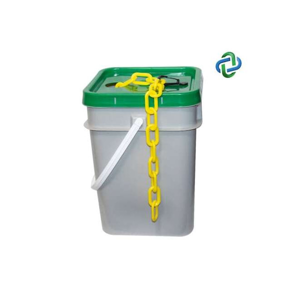 Mr. Chain Yellow Plastic Chain Pail 3"(#10,76 mm 80002-P