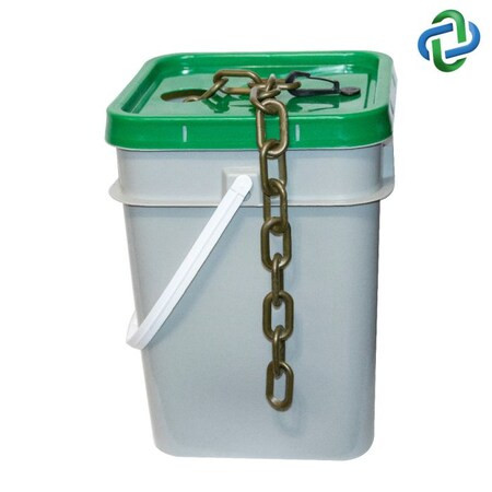Mr. Chain Khacki Gold Plastic Chain Pail 1.5"(#6, 30007-P