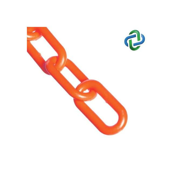 Mr. Chain Heavy Duty,Safety Orange Plastic Chain 51013-500