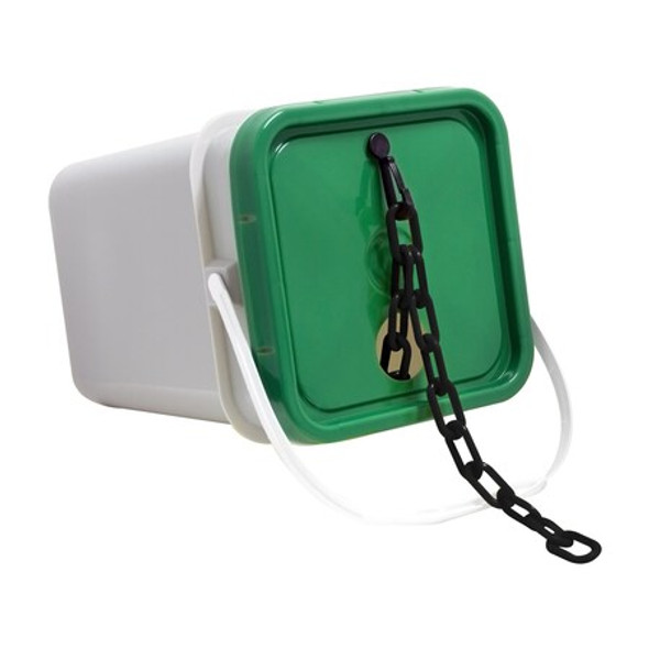 Mr. Chain Black Plastic Chain Pail 2"(#8,51 mm)x 50003-P Mr. Chain Black Plastic Chain Pail 2"(#8,51 mm)x 50003-P