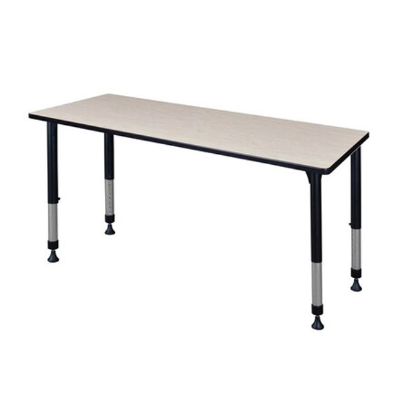 Kee Kee,Adjustable Classroom Table,72"x24" MT7224PLAPBK