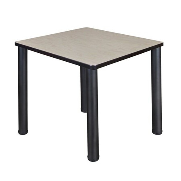 Kee Kee,30",Square Brkrm Table,Maple/Black TB3030PLBPBK