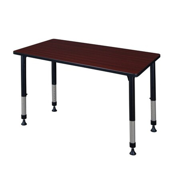 Kee Hgt Adj Classroom Table,Kee,42"x30" MT4230MHAPBK