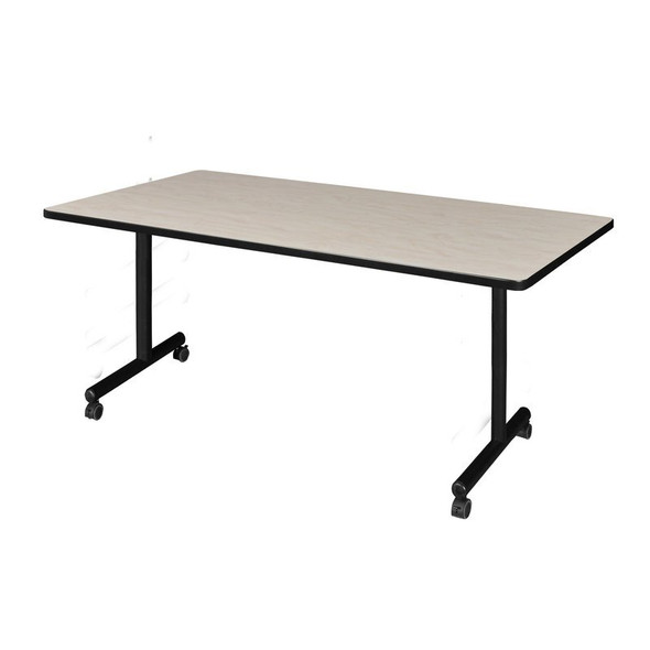 Kobe Rectangle Training Table, 72" W, 29" H, Laminate Top, Maple MKTRCC7230PL