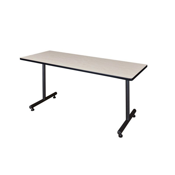 Kobe Rectangle Training Table, 66" W, 29" H, Laminate Top, Maple MKTRCT6624PL