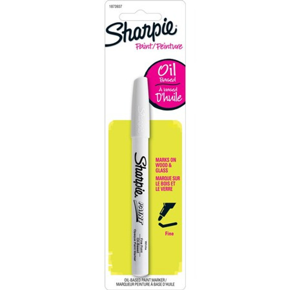 Sharpie Sharpie Paint Fine White 1 Count Carded 1873937 Sharpie Sharpie Paint Fine White 1 Count Carded 1873937