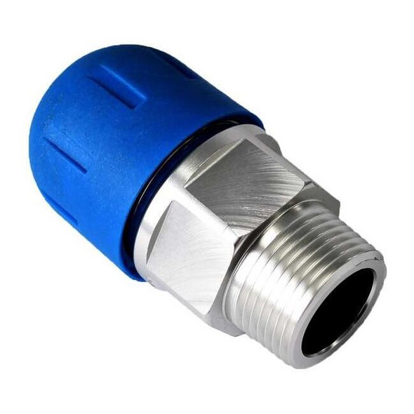Rapidair Strt, Aluminum, Comp. 3/4in, MNPT 1/2 in F1018