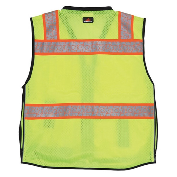 Mcr Safety High Visibility Vest,M Size,Unisex PSURVCL2LSM