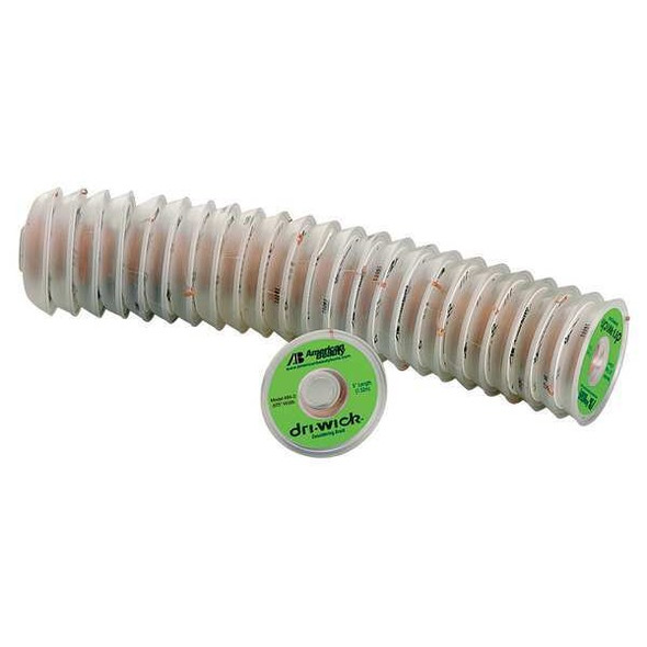 American Beauty Tools Desoldering Braid,5 ft,Green,Copper,PK25 484-3