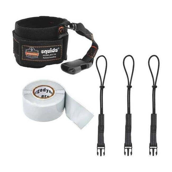Ergodyne Lanyard Kit,7" L,2 lb. Max. Working Load 3192