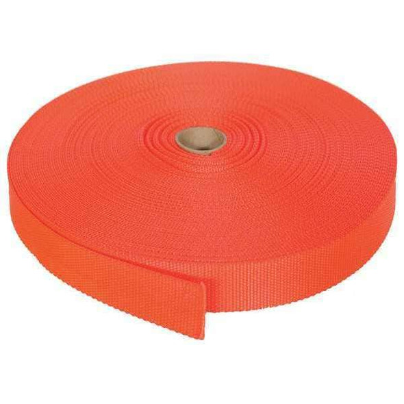 Bulk-Strap Bulk Webbing,150 ft x 1 In,3800 lb N01150OR