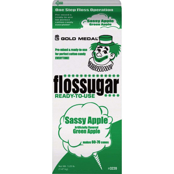 Gold Medal 1/2 Gal. Sassy Apple Cotton Candy Sugar 3220